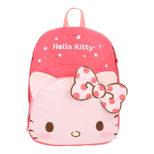 MOCHILA HELLO KITTY JUVENIL ROSA 43 CM 1