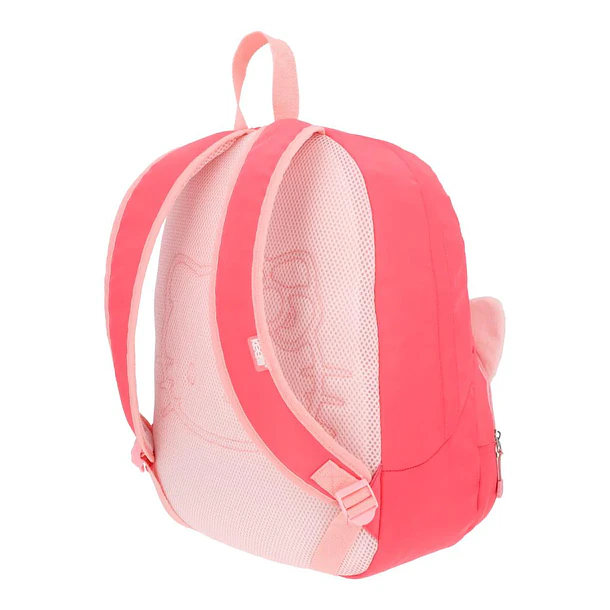 MOCHILA HELLO KITTY JUVENIL ROSA 43 CM 4