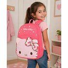 MOCHILA HELLO KITTY JUVENIL ROSA 43 CM 6