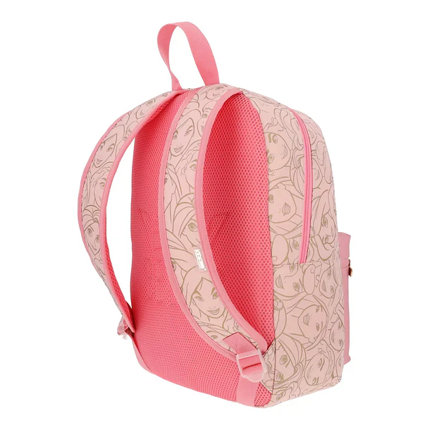 MOCHILA ESCOLAR PRINCESAS DISNEY ROSADA 40CM 7