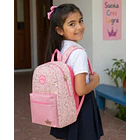 MOCHILA ESCOLAR PRINCESAS DISNEY ROSADA 40CM 10
