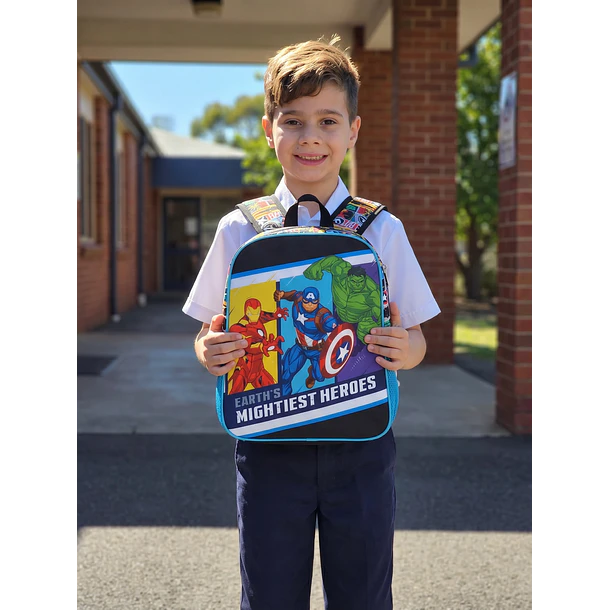 MOCHILA ESCOLAR MARVEL AVENGERS NIÑO 39CM 9