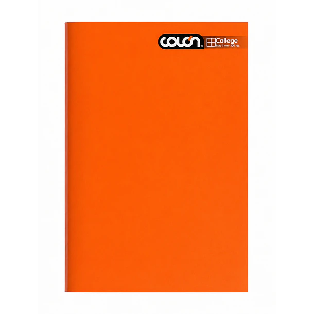 CUADERNO COLLEGE COLÓN 7MM 100 HOJAS LISO 1