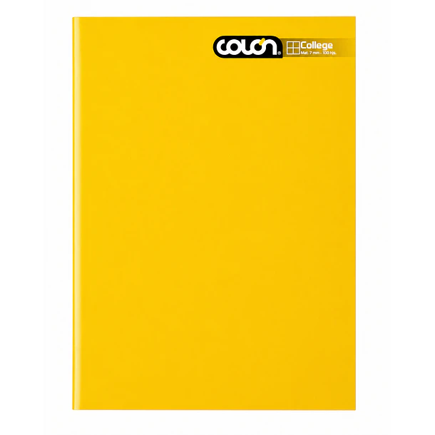CUADERNO COLLEGE COLÓN 7MM 100 HOJAS LISO 3