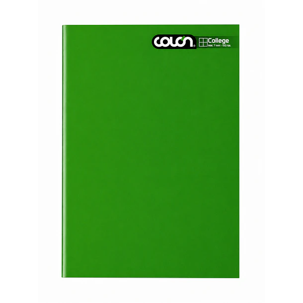 CUADERNO COLLEGE COLÓN 7MM 100 HOJAS LISO 4