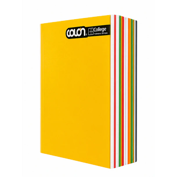 CUADERNO COLLEGE COLÓN 7MM 100 HOJAS LISO 8