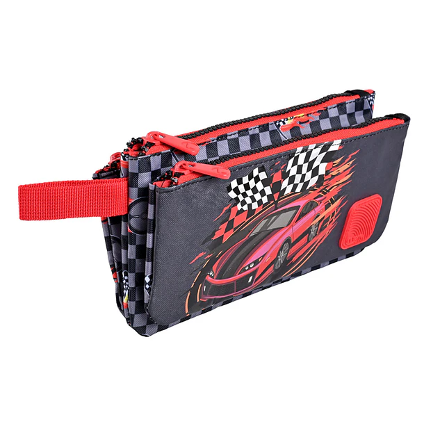 ESTUCHE TRIPLE ULTRA CAR RACE TORRE 1