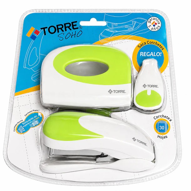 SET ESCRITORIO TORRE SOHO CORCHETERA PERFORADORA 2