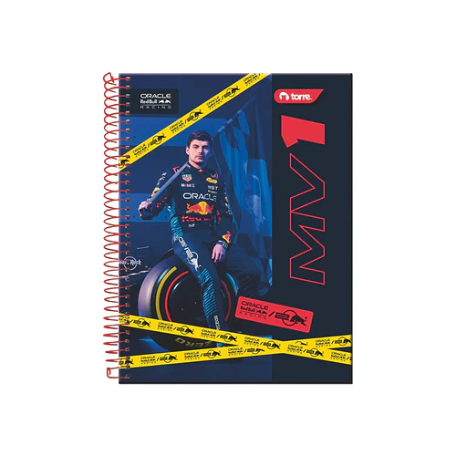 CUADERNO TOP RED BULL RACING 150 HOJAS 7MM TORRE