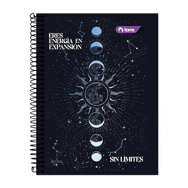 CUADERNO TOP CARTA ASTRAL 150 HOJAS 7MM TORRE 4
