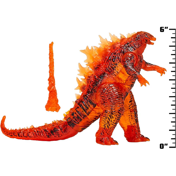 GODZILLA BURNING MONSTERVERSE FIGURA PLAYMATES 2