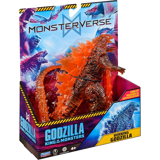 GODZILLA BURNING MONSTERVERSE FIGURA PLAYMATES 4