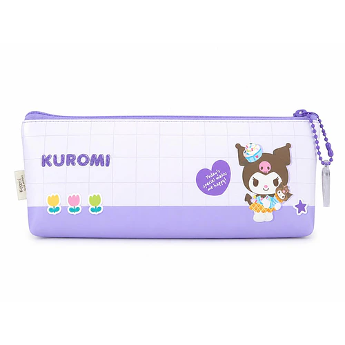 ESTUCHE KUROMI LILA 18x7 CM