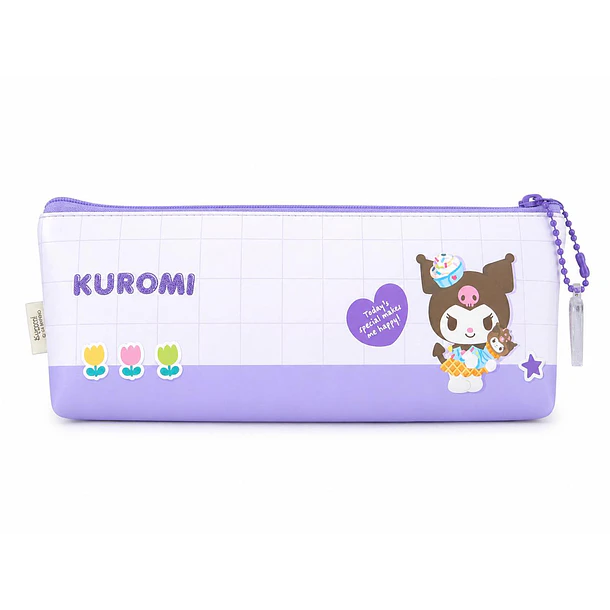 ESTUCHE KUROMI LILA 20X8 CM 1