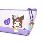 ESTUCHE KUROMI LILA 20X8 CM 3