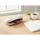 ESTUCHE WINNIE POOH DISEÑO FLORAL BEIGE PROARTE 3