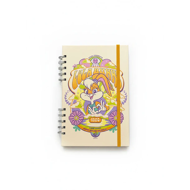 LIBRETA A5 LOLA BUNNY TORRE 14X21 CUADRICULADO 1