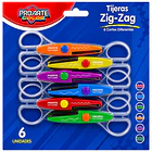TIJERAS ZIG ZAG PROARTE 6 CORTES DIFERENTES 1