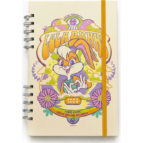 LIBRETA A5 LOLA BUNNY TORRE 14X21 CUADRICULADO