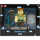 FIGURA MINECRAFT ALEX DIAMOND LEVEL 14 CM MATTEL 4
