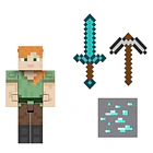 FIGURA MINECRAFT ALEX DIAMOND LEVEL 14 CM MATTEL 5