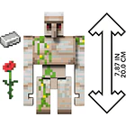 FIGURA GOLEM DE HIERRO MINECRAFT MATTEL 20 CM 3