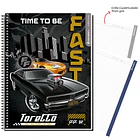 CUADERNO CARTA RÁPIDOS Y FURIOSOS 120H 7MM RHEIN 3