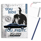CUADERNO CARTA RÁPIDOS Y FURIOSOS 120H 7MM RHEIN 4