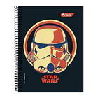 CUADERNO TOP TRIPLE TORRE STAR WARS  7MM 150H UNIDAD 2