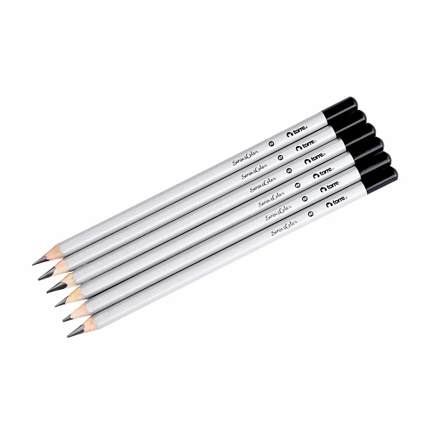 LÁPICES GRAFITO 8B SENSE OF COLOR TORRE 6 UN 3