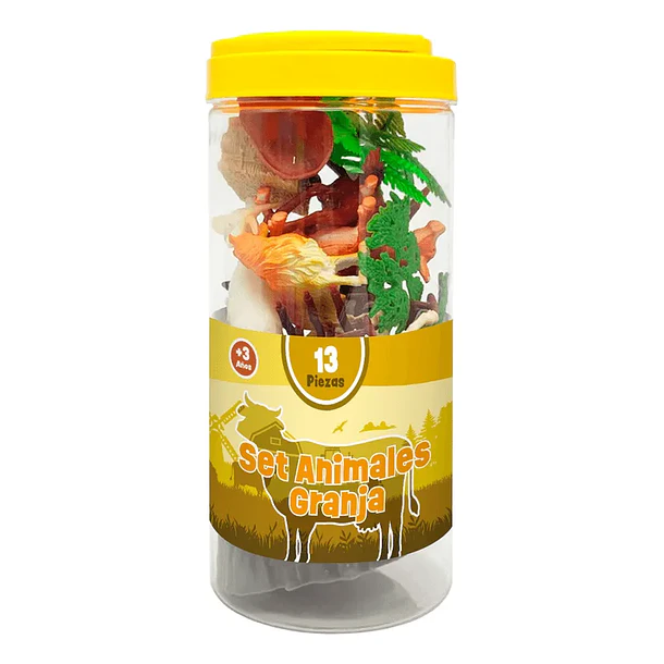 SET ANIMALES GRANJA 13 PIEZAS INFANTIL 2