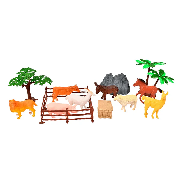 SET ANIMALES GRANJA 13 PIEZAS INFANTIL 1
