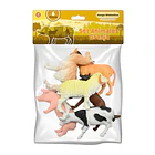 SET ANIMALES DE GRANJA 6 PIEZAS PRONOBEL 1