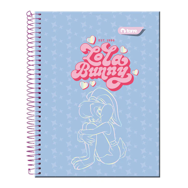 CUADERNO TOP LOLA BUNNY 7MM 150H TORRE 2