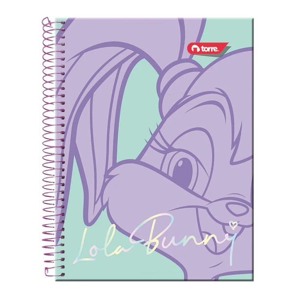 CUADERNO TOP LOLA BUNNY 7MM 150H TORRE 3