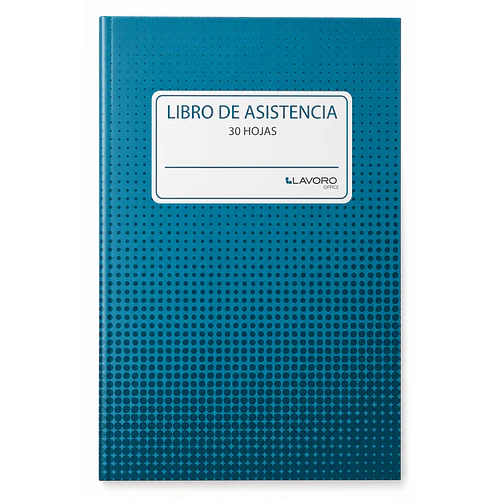 X10 LIBRO DE REGISTRO ASISTENCIA 30 HOJAS LAVORO
