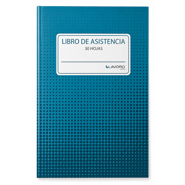 X10 LIBRO DE REGISTRO ASISTENCIA 30 HOJAS LAVORO
