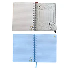 LIBRETA A5 SNOOPY MOOVING ESPIRAL ELÁSTICO 6