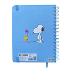 LIBRETA A5 SNOOPY MOOVING ESPIRAL ELÁSTICO 8