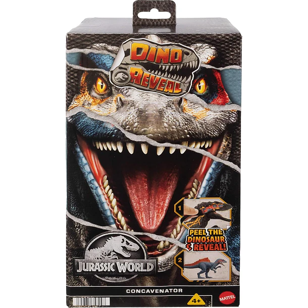 MATTEL JURASSIC WORLD DINO REVEAL CONCAVENATOR 1