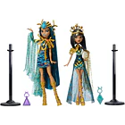 MONSTER HIGH CLEO Y NEFERA MOMIA 2 MUÑECAS 2