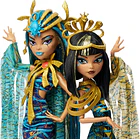 MONSTER HIGH CLEO Y NEFERA MOMIA 2 MUÑECAS 3