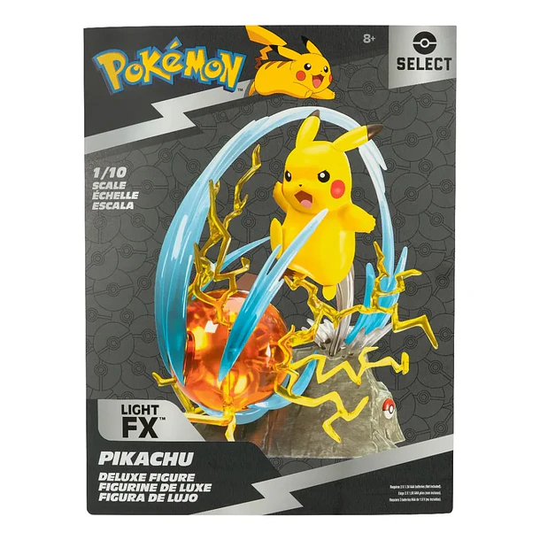 SELECT FIGURA PIKACHU DELUXE LIGHT FX POKÉMON 4