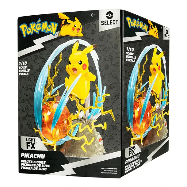 SELECT FIGURA PIKACHU DELUXE LIGHT FX POKÉMON 5
