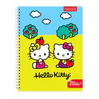 CUADERNO UNIVERSITARIO PROARTE 100H 7MM HELLO KITTY AROMA 5