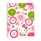 CUADERNO UNIVERSITARIO PROARTE 100H 7MM HELLO KITTY AROMA 9
