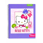 CUADERNO UNIVERSITARIO PROARTE 100H 7MM HELLO KITTY AROMA 10