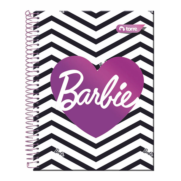 CUADERNO BOOK 7MM 120 H TORRE BARBIE UNIDAD 3