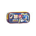 ESTUCHE SONIC 3D DOBLE CIERRE AZUL 1