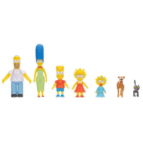 LOS SIMPSONS FIGURAS FAMILIA PACK 5 PERSONAJES